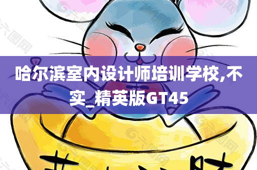 哈尔滨室内设计师培训学校,不实_精英版GT45