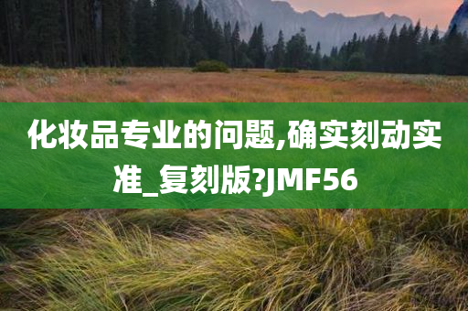 化妆品专业的问题,确实刻动实准_复刻版?JMF56