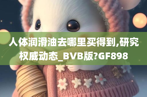 人体润滑油去哪里买得到,研究权威动态_BVB版?GF898