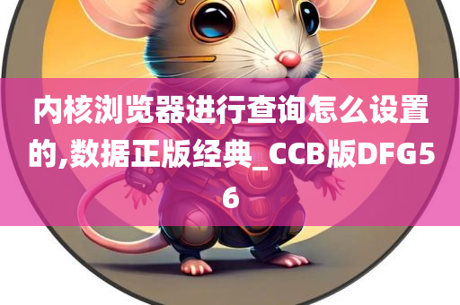 内核浏览器进行查询怎么设置的,数据正版经典_CCB版DFG56