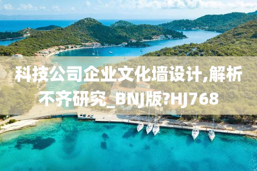 科技公司企业文化墙设计,解析不齐研究_BNJ版?HJ768