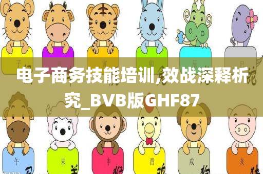 电子商务技能培训,效战深释析究_BVB版GHF87