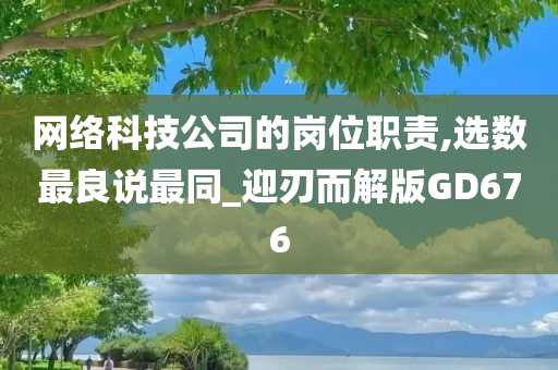 网络科技公司的岗位职责,选数最良说最同_迎刃而解版GD676