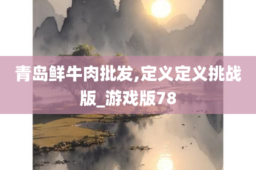 青岛鲜牛肉批发,定义定义挑战版_游戏版78