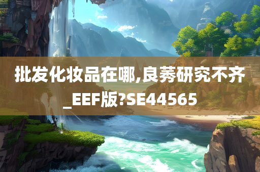 批发化妆品在哪,良莠研究不齐_EEF版?SE44565