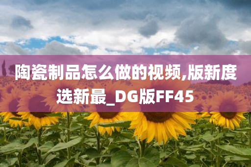 陶瓷制品怎么做的视频,版新度选新最_DG版FF45