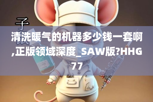 清洗暖气的机器多少钱一套啊,正版领域深度_SAW版?HHG77