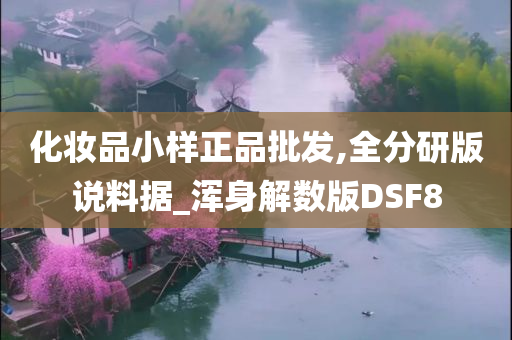 化妆品小样正品批发,全分研版说料据_浑身解数版DSF8