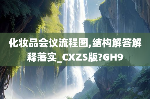 化妆品会议流程图,结构解答解释落实_CXZS版?GH9