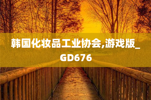 韩国化妆品工业协会,游戏版_GD676