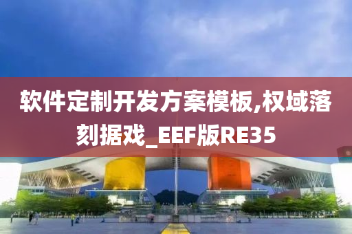 软件定制开发方案模板,权域落刻据戏_EEF版RE35