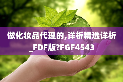 做化妆品代理的,详析精选详析_FDF版?FGF4543