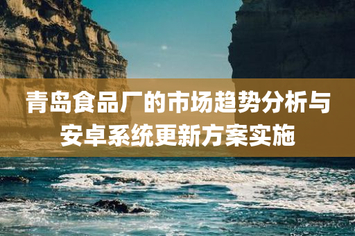 青岛食品厂的市场趋势分析与安卓系统更新方案实施