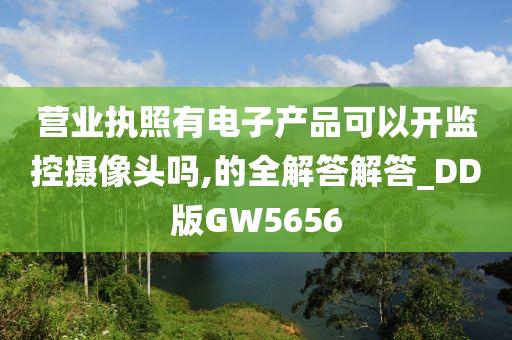 营业执照有电子产品可以开监控摄像头吗,的全解答解答_DD版GW5656