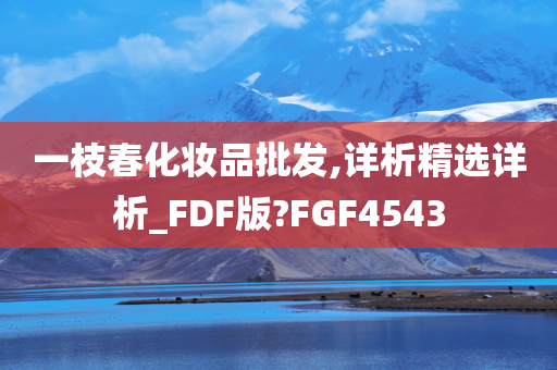 一枝春化妆品批发,详析精选详析_FDF版?FGF4543