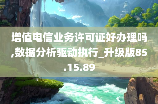 增值电信业务许可证好办理吗,数据分析驱动执行_升级版85.15.89