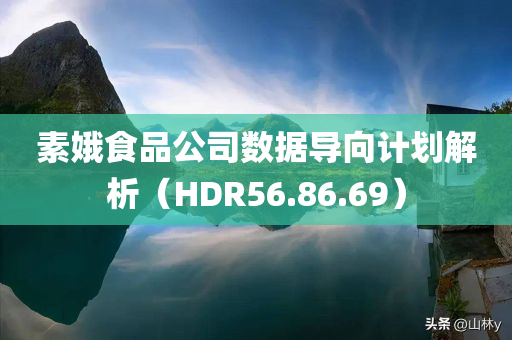 素娥食品公司数据导向计划解析（HDR56.86.69）