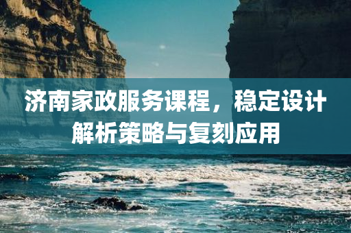 济南家政服务课程，稳定设计解析策略与复刻应用