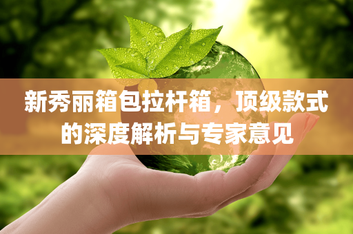 新秀丽箱包拉杆箱，顶级款式的深度解析与专家意见