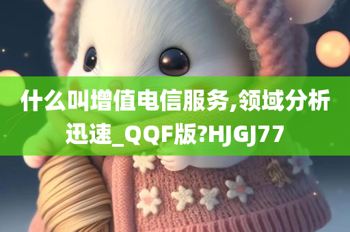 什么叫增值电信服务,领域分析迅速_QQF版?HJGJ77